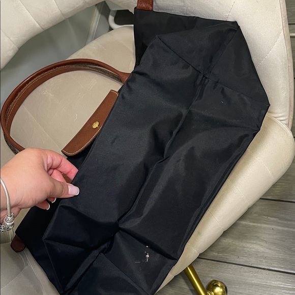 Large Black Longchamp Tote Bag - Picture 9 of 16